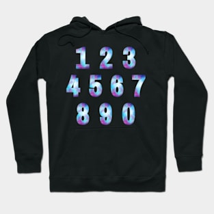 Galaxy Numbers Hoodie